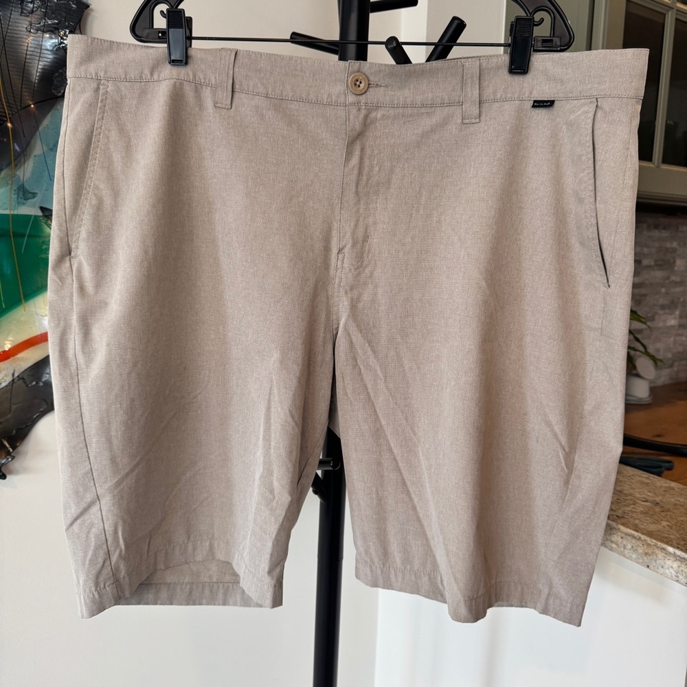 Men's Travis Mathews Tan athletic Shorts